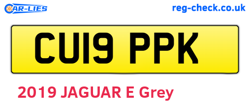 CU19PPK are the vehicle registration plates.