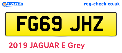 FG69JHZ are the vehicle registration plates.