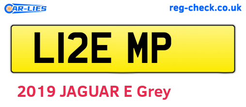 L12EMP are the vehicle registration plates.
