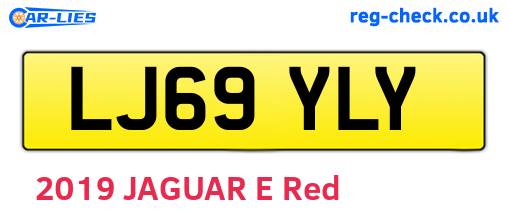 LJ69YLY are the vehicle registration plates.