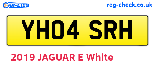 YH04SRH are the vehicle registration plates.