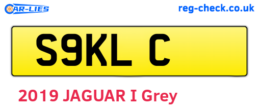 S9KLC are the vehicle registration plates.