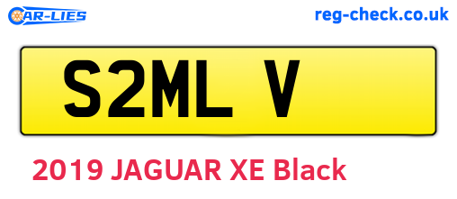 S2MLV are the vehicle registration plates.