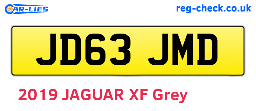 JD63JMD are the vehicle registration plates.