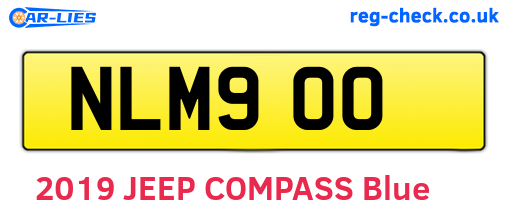 NLM900 are the vehicle registration plates.