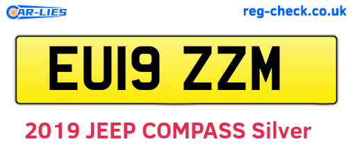EU19ZZM are the vehicle registration plates.