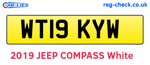 WT19KYW are the vehicle registration plates.