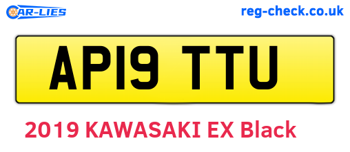 AP19TTU are the vehicle registration plates.