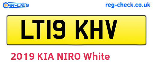 LT19KHV are the vehicle registration plates.