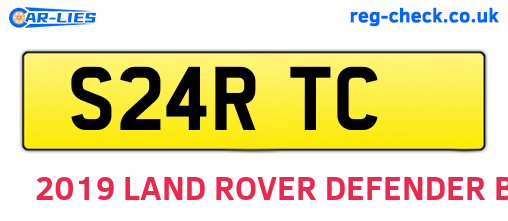 S24RTC are the vehicle registration plates.