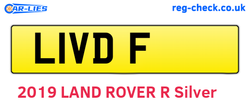 L1VDF are the vehicle registration plates.