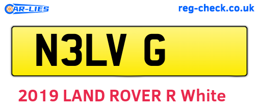 N3LVG are the vehicle registration plates.
