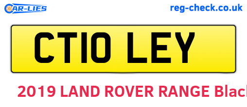 CT10LEY are the vehicle registration plates.