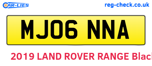 MJ06NNA are the vehicle registration plates.