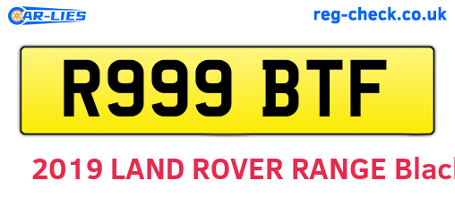 R999BTF are the vehicle registration plates.