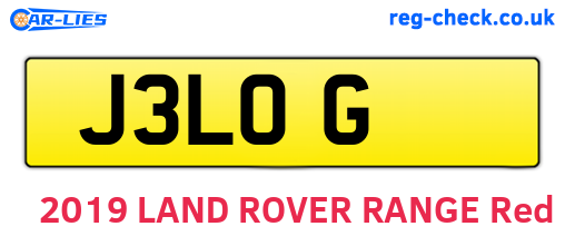 J3LOG are the vehicle registration plates.