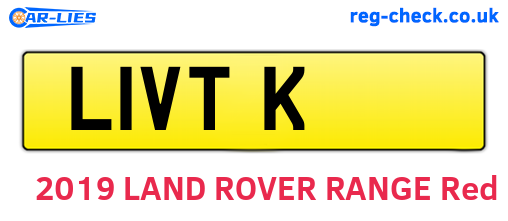 L1VTK are the vehicle registration plates.