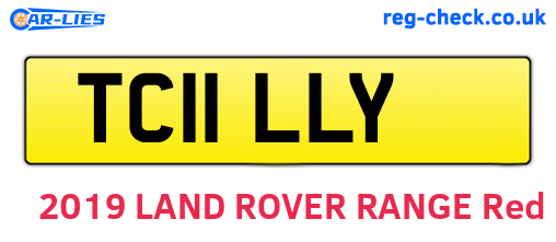 TC11LLY are the vehicle registration plates.