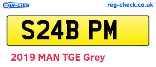 S24BPM are the vehicle registration plates.