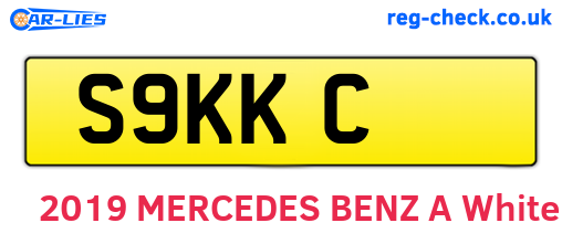 S9KKC are the vehicle registration plates.