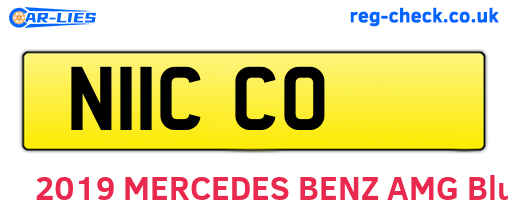 N11CCO are the vehicle registration plates.