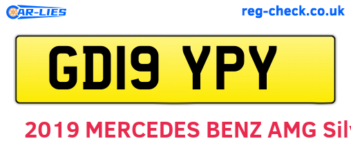 GD19YPY are the vehicle registration plates.