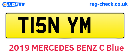 T15NYM are the vehicle registration plates.