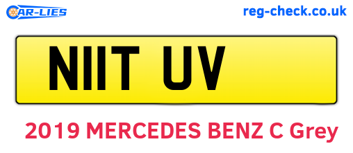 N11TUV are the vehicle registration plates.