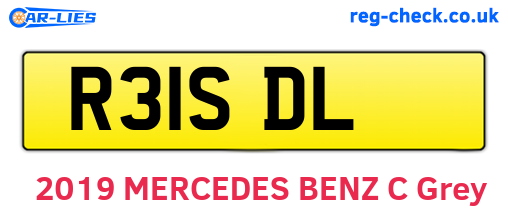 R31SDL are the vehicle registration plates.