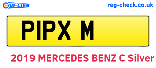 P1PXM are the vehicle registration plates.