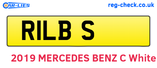 R1LBS are the vehicle registration plates.