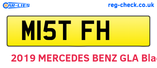 M15TFH are the vehicle registration plates.