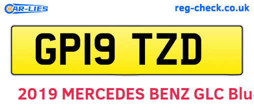 GP19TZD are the vehicle registration plates.
