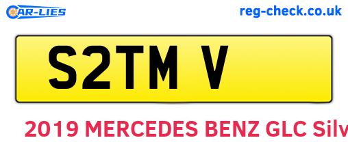 S2TMV are the vehicle registration plates.