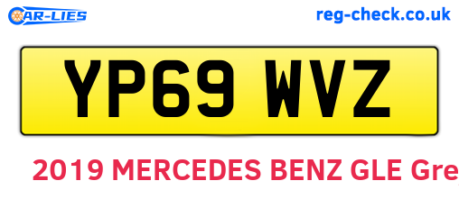 YP69WVZ are the vehicle registration plates.