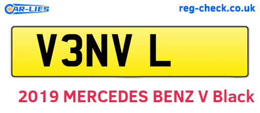 V3NVL are the vehicle registration plates.