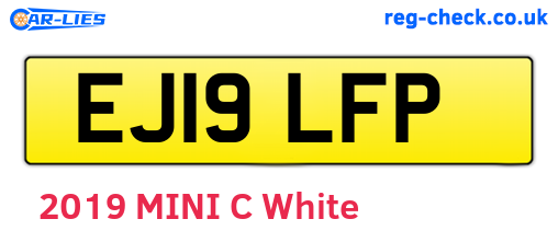 EJ19LFP are the vehicle registration plates.
