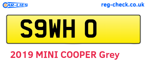 S9WHO are the vehicle registration plates.