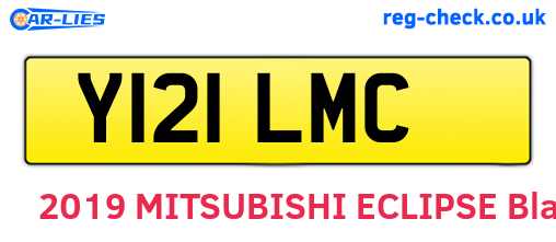 Y121LMC are the vehicle registration plates.