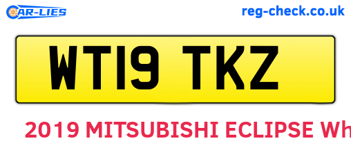 WT19TKZ are the vehicle registration plates.