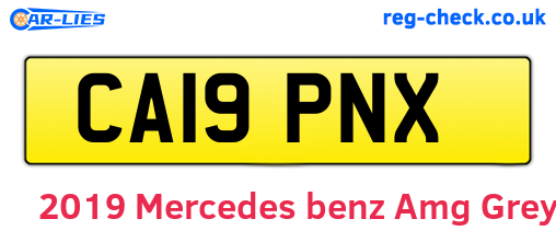 Grey 2019 Mercedes-benz Amg (CA19PNX)