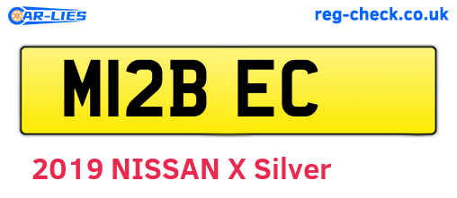 M12BEC are the vehicle registration plates.