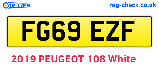 FG69EZF are the vehicle registration plates.