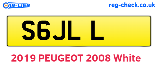 S6JLL are the vehicle registration plates.