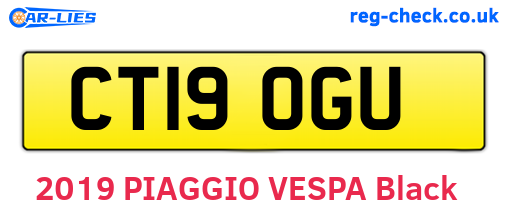 CT19OGU are the vehicle registration plates.