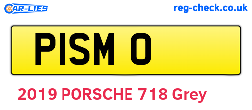 P1SMO are the vehicle registration plates.