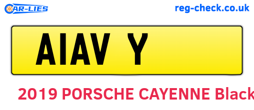 A1AVY are the vehicle registration plates.