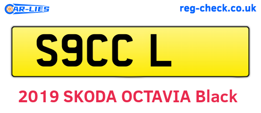 S9CCL are the vehicle registration plates.