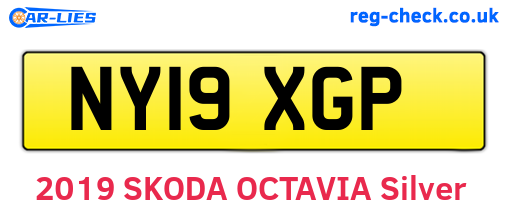 NY19XGP are the vehicle registration plates.