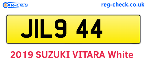JIL944 are the vehicle registration plates.
